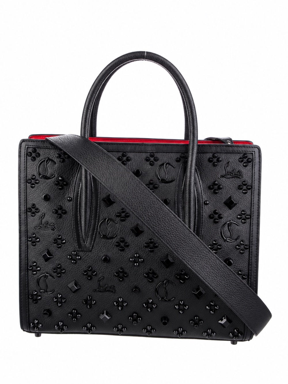 Christian Louboutin Paloma Leather Tote | Black